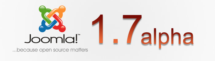 Joomla 1.7 Alpha veröffentlicht!