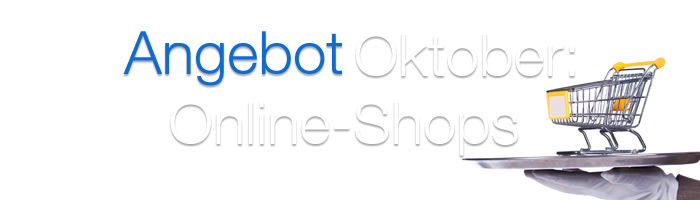 Unser Oktober Special: 10 Prozent Rabatt auf Online Shops