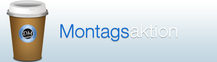 Unter dieser Rubrik finden Sie jeden Montag besondere Angebote von DM Solutions. Besuchen Sie unseren Blog um mehr zu erfahren!