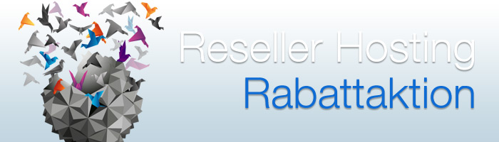 Reseller Hosting Rabatt in der November Aktion