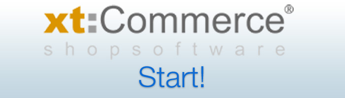 xt:Commerce Start! - kostenlose Version des xt:Commerce Shop