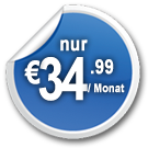 Nur 34,99€ pro Monat