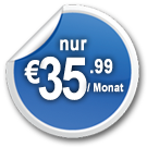 nur 35.99 EUR pro Monat
