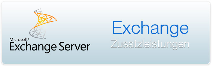 Hosted Exchange Zusatzleistungen