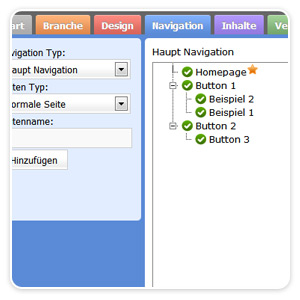 Homepage Baukasten Screenshot 5