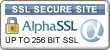 SECURED BY AlphaSSL.COM