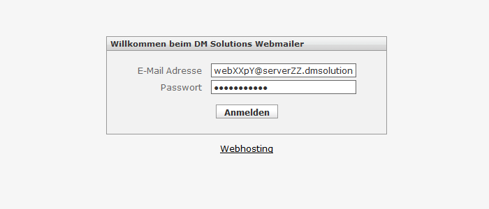 DM Solutions Webmailer Login