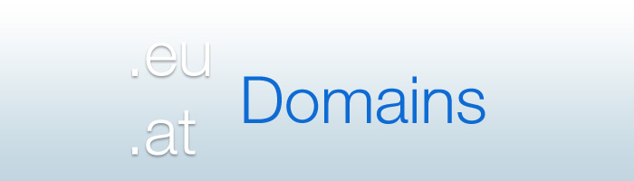 AT Domain und EU Domain günstiger registrieren bei DM Solutions. Das Domain Angebot gilt bis zum 31.12.2011