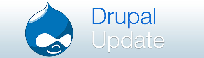 Drupal Update erschienen