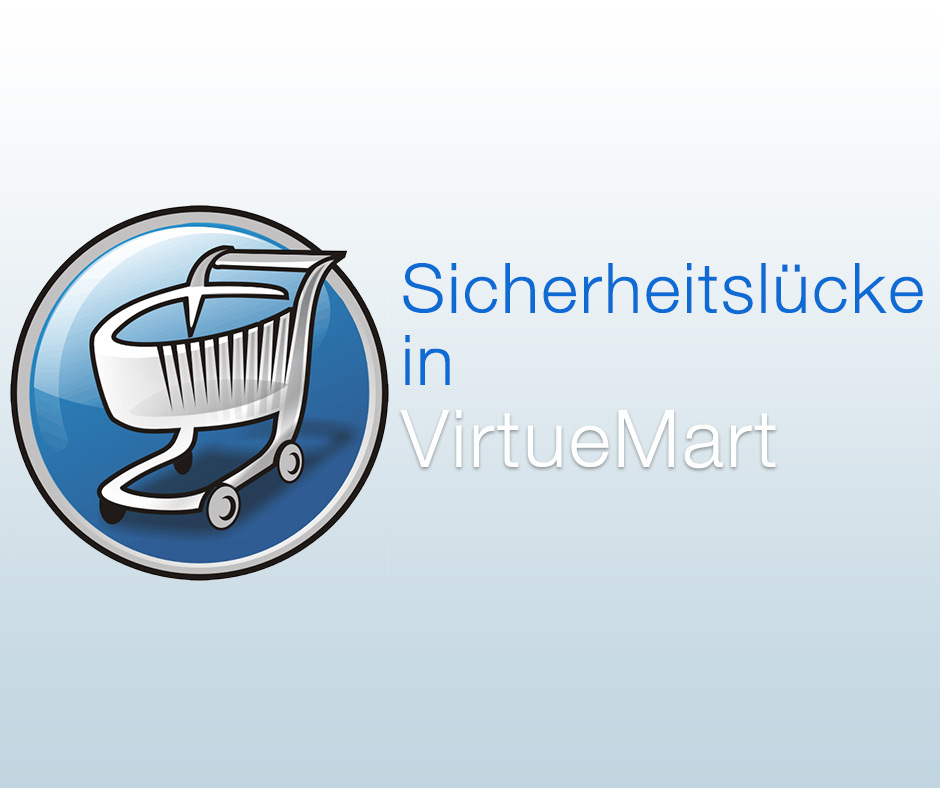 Sicherheitslücke in VirtueMart