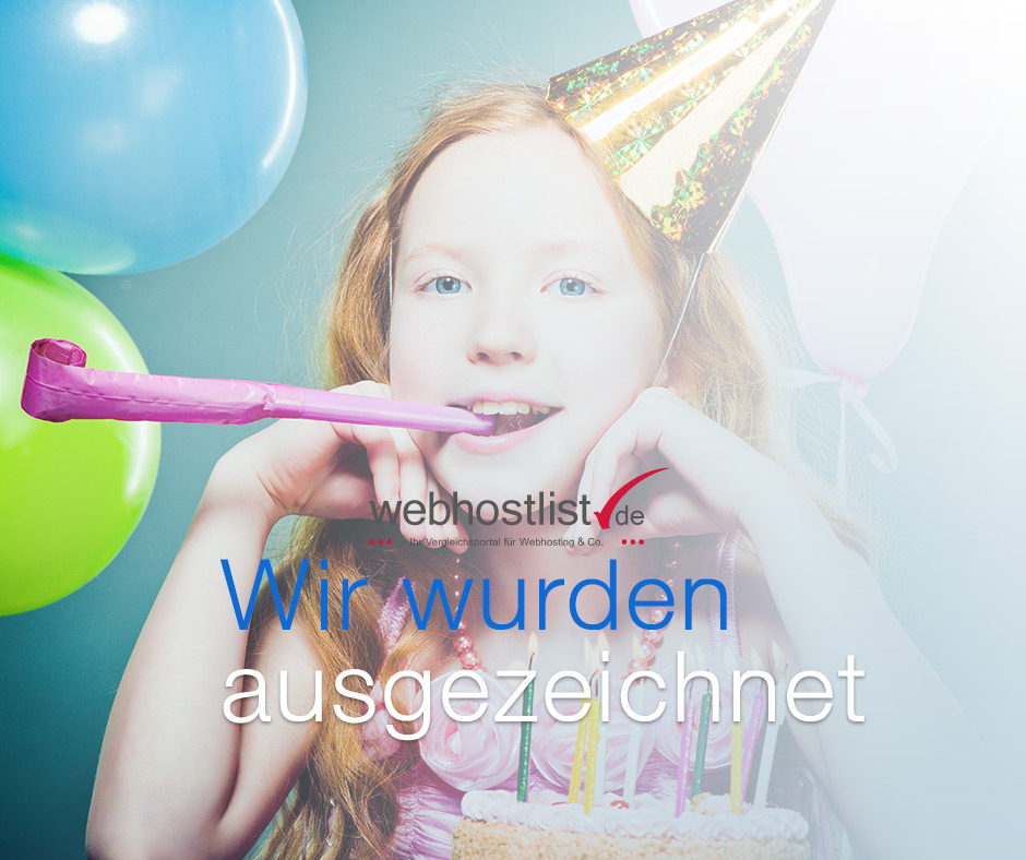 Auszeichnungen der webhostlist.de GmbH