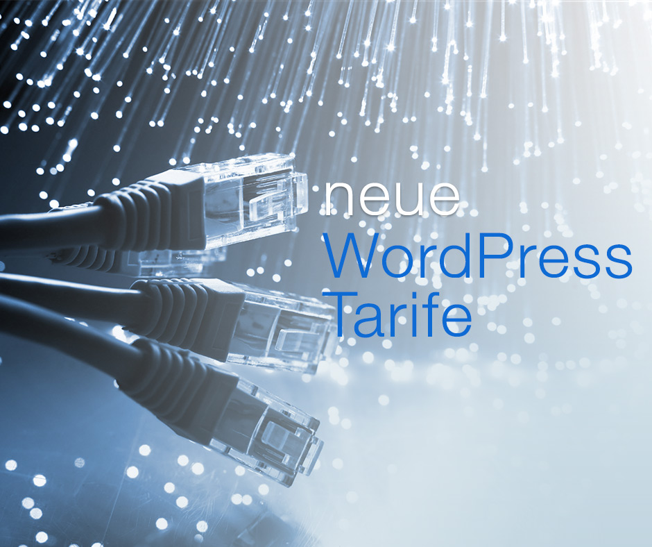 Neue und verbesserte WordPress Hosting Pakete sind online