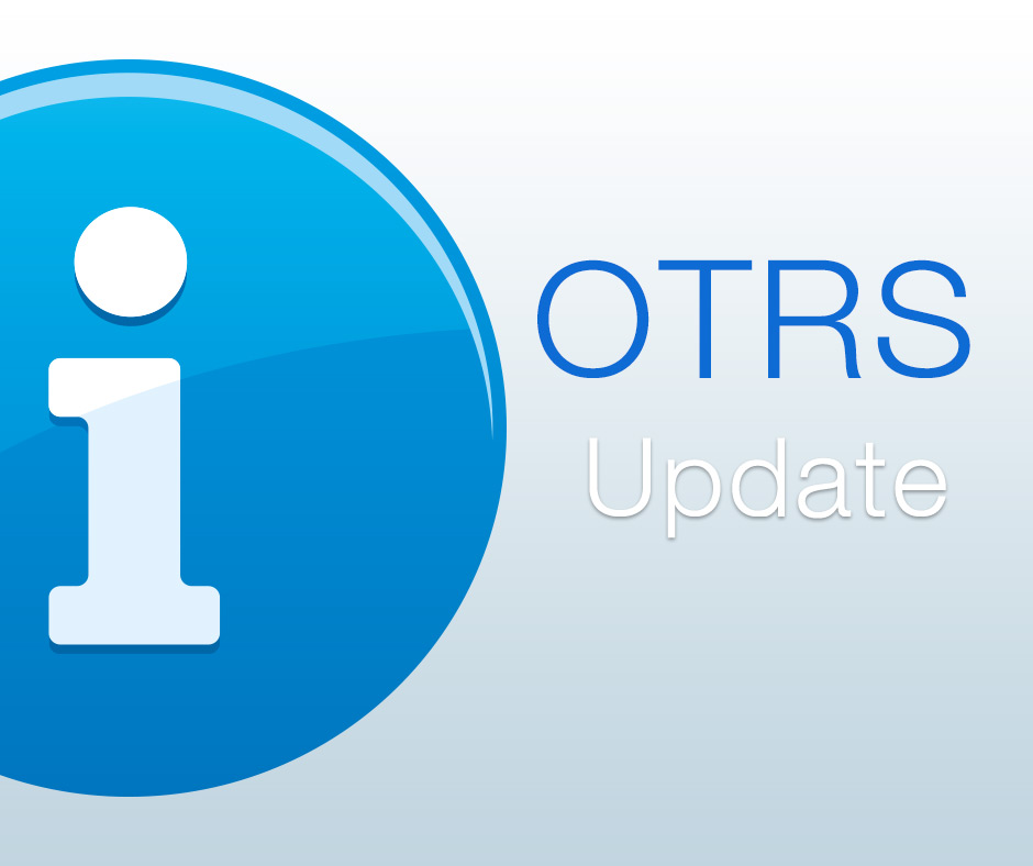 OTRS Updatet beide Versionen