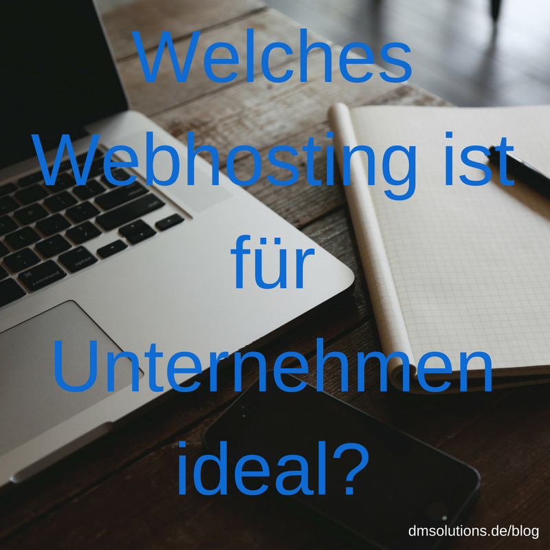 Webhosting für Unternehmen - Webspace, Server und Co.