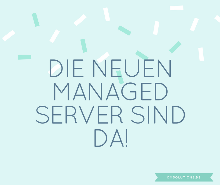 Neue Managed Server mit Plesk sind da