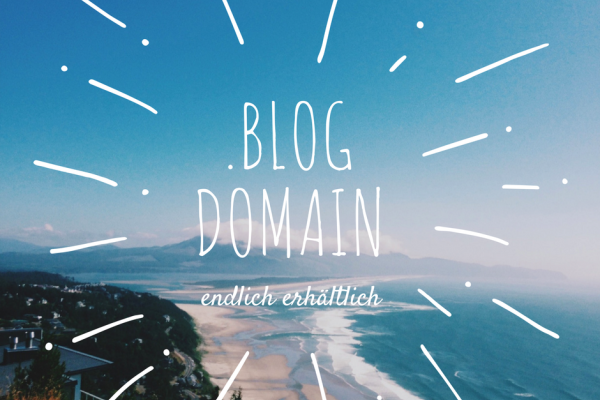 . blog Domain ist endlich verfügbar