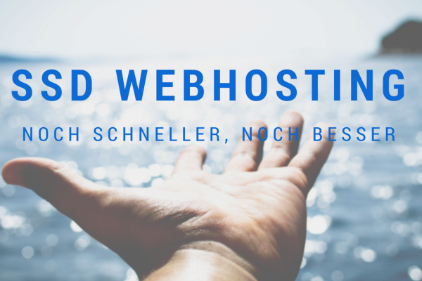 Neue SSD Webhosting Tarife - gleich entdecken!