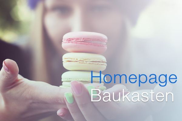 Mit dem Homepage Baukasten professionelle Webseiten noch einfacher und schneller gestalten