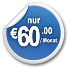 Nur 60 EUR pro Monat!