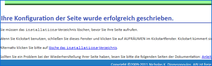 Akeeba Backup rücksichern