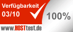 Hosttest Verfügbarkeitsauszeichnung