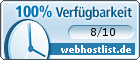 Verfügbarkeitsauszeichnung Webhostlist