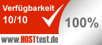 Hosttest Verfügbarkeitsauszeichnung