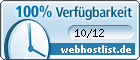 Verfügbarkeitsauszeichnung Webhostlist