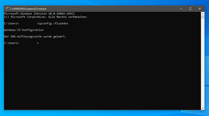 DNS Cache löschen - Kommandozeile