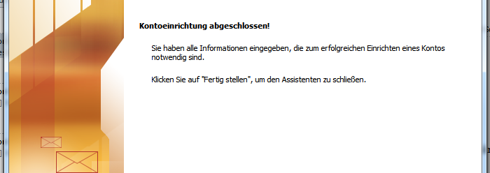 E-Mail Adresse in Outlook einrichten