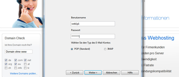 E-Mail Konto Opera