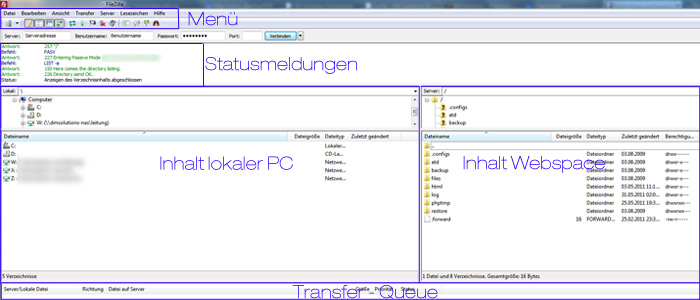 Filezilla Anleitung