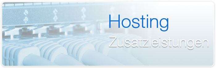 Hosting Zusatzleistungen