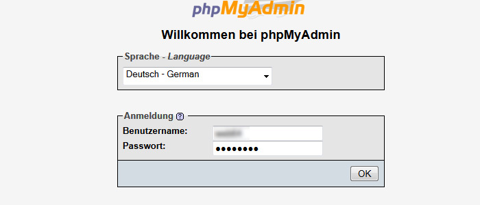 Joomla Passwort zurücksetzen