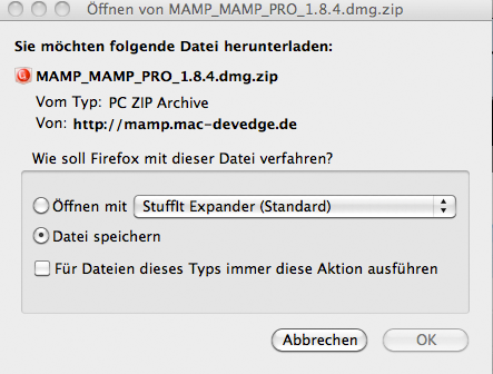 Joomla Installation MAMP OSX