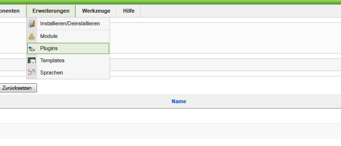 Joomla Modul in Content laden