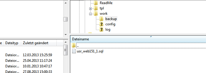 MySQLDumper Installation und Konfiguration