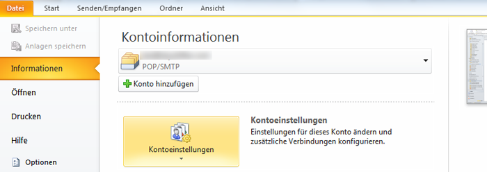 Outlook verschlüsselte Übertragung aktivieren