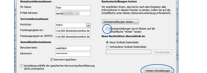 Outlook verschlüsselte Übertragung aktivieren