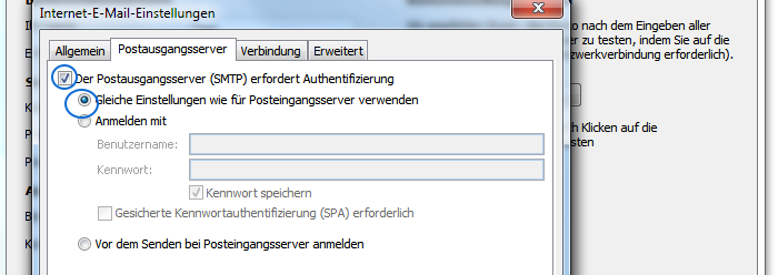 Outlook verschlüsselte Übertragung aktivieren