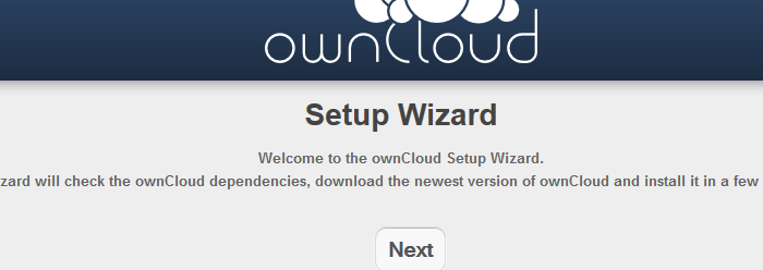 Owncloud installieren