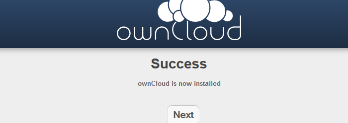 Owncloud installieren