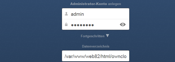 Owncloud installieren