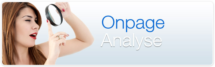 SEO Onpage Analyse SEO Onpage Analyse