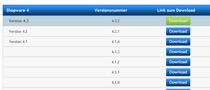 Shopware Installationsanleitung - Download