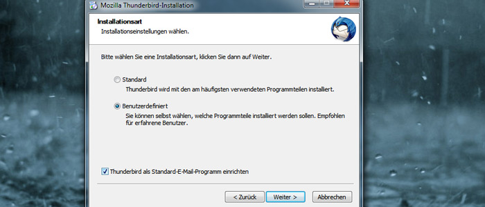 Thunderbird installieren