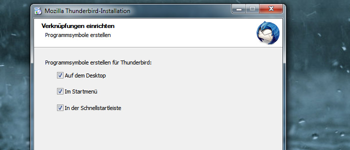 Thunderbird Installationsanleitung