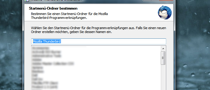 Thunderbird Anleitung Installation