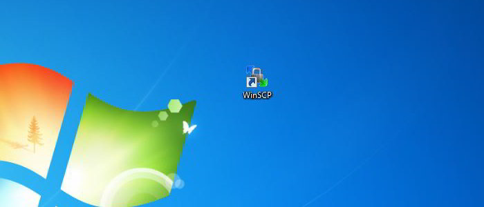 WinSCP installieren und starten