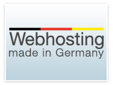 Webhosting made in Germany